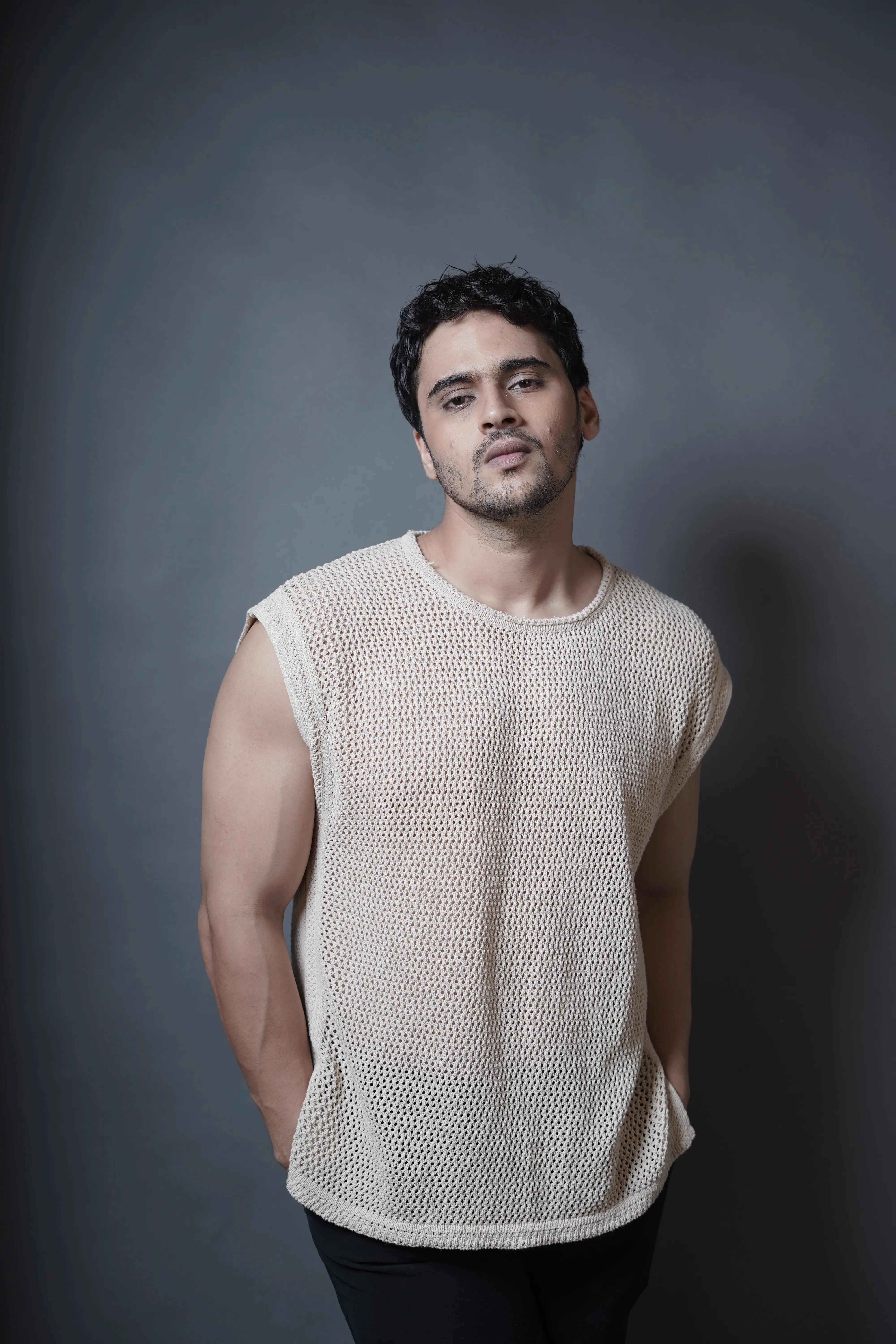 Actor-style portrait